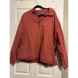 Tommy Bahama Mens Large Coral Pullover Quarter Zip